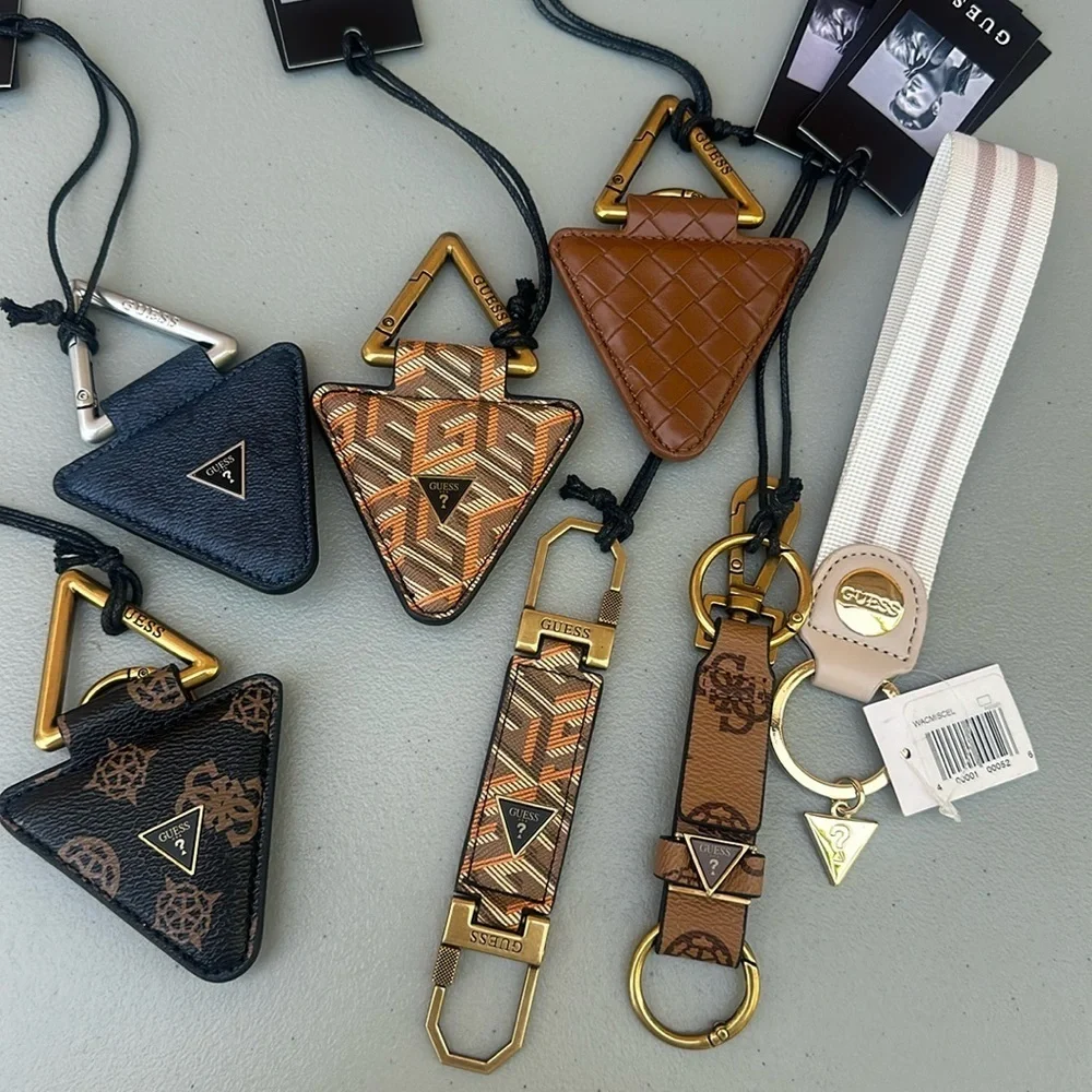 New GUESS UNISEX KEYCHAINS AVAILABLE